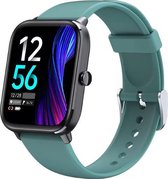 Fitgreat Grand 7 - Smartwatch - Smartwatch Dames - Heren& Kinderen- Donkerblauw