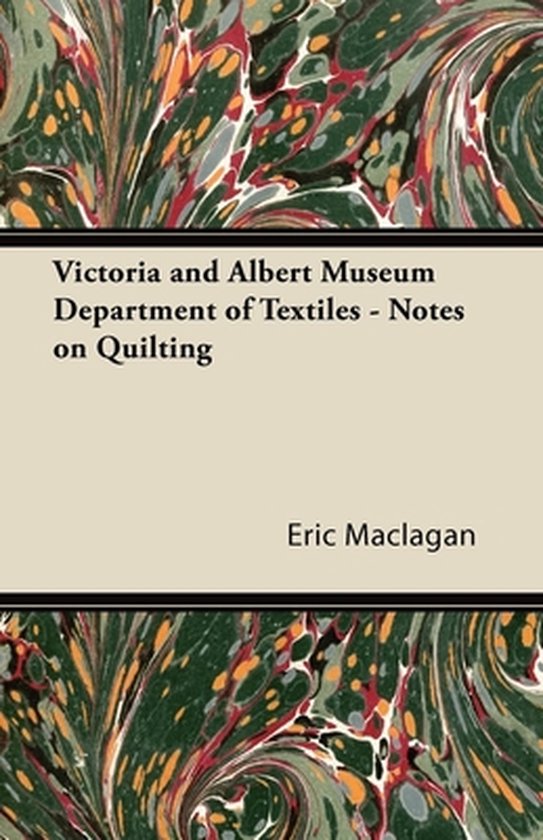 Victoria and Albert Museum Department of Textiles - Notes on ... - cover