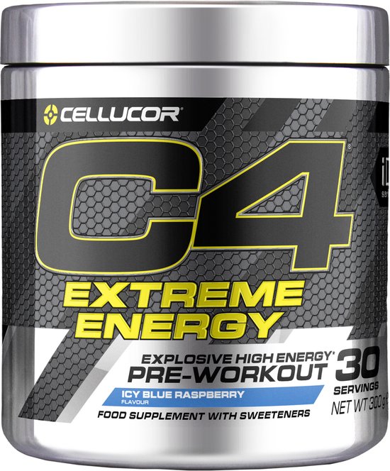 Cellucor C4 EXTREME ENERGY Product Smaak Blue Raspberry