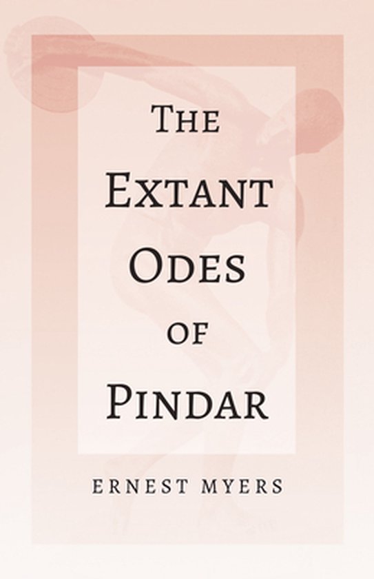 The Extant Odes of Pindar - cover