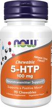 NOW FOODS 5-HTP 100 mg Chewables 90 tabl.