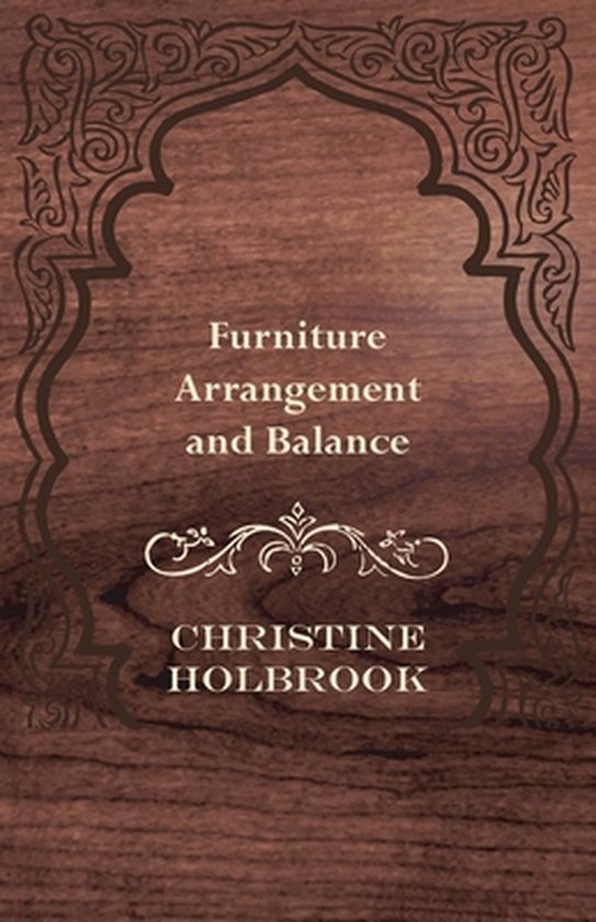 Furniture Arrangement and Balance - cover