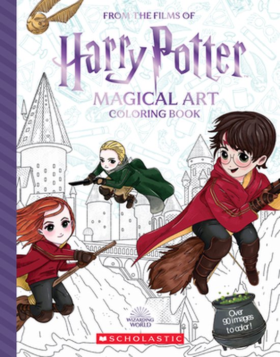 Foto: Harry potter harry potter magical art coloring book