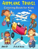 Airplane Travel Coloring Book