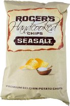Rogers Chips Seasalt Handcooked 150 Gram Doos 6 XL Zakken Glutenvrij