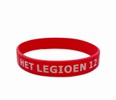 "Het legioen 12" siliconen armbandje met de kuip - rood