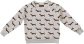 Snurk - Truien voor kinderen - James Grey Sweater - Grijs - Maat 104EU