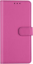 Samsung hoesje voor Galaxy A71 - Felroze - Book Case - Kaarthouder (A715F)