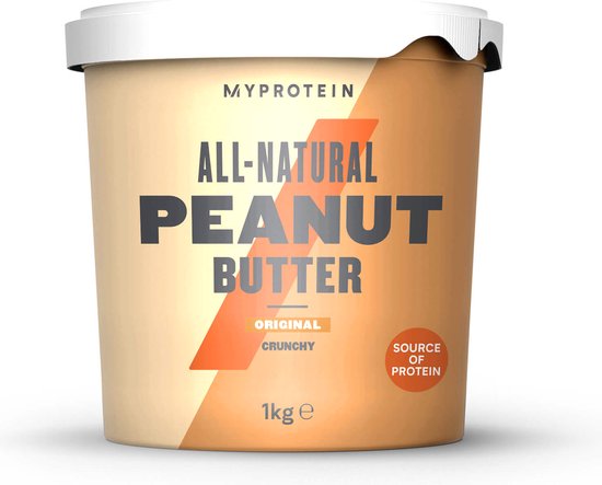 MyProtein Puur Natuur Pindakaas - Origineel - Crunchy