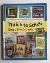 Quick-To-Stitch Cross Stitch Cards