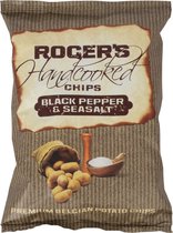 Roger Chips black pepper & sea salt 40 gr x 20