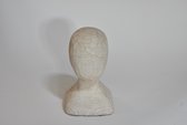 Kersten - Hoofd - Face - Houten gezicht - Ornament hoofd - Beeld houten hoofd.