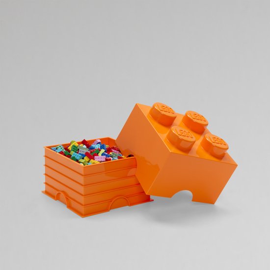 LEGO Boîte de rangement Brick 8 - 12L - 50x25x18 cm - Bleu azur