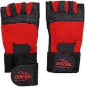 legend-sports-fitness-handschoenen-leder-zwart-rood-legend
