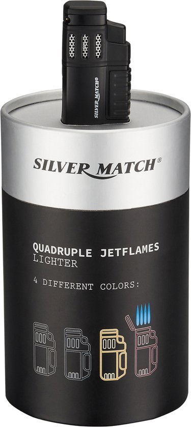 Silver Match Deluxe Briquet rechargeable – Briquet pour feux d'artifice –  Brûleur à