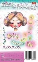 Believe in Angels Clear Stamps (PD7488)