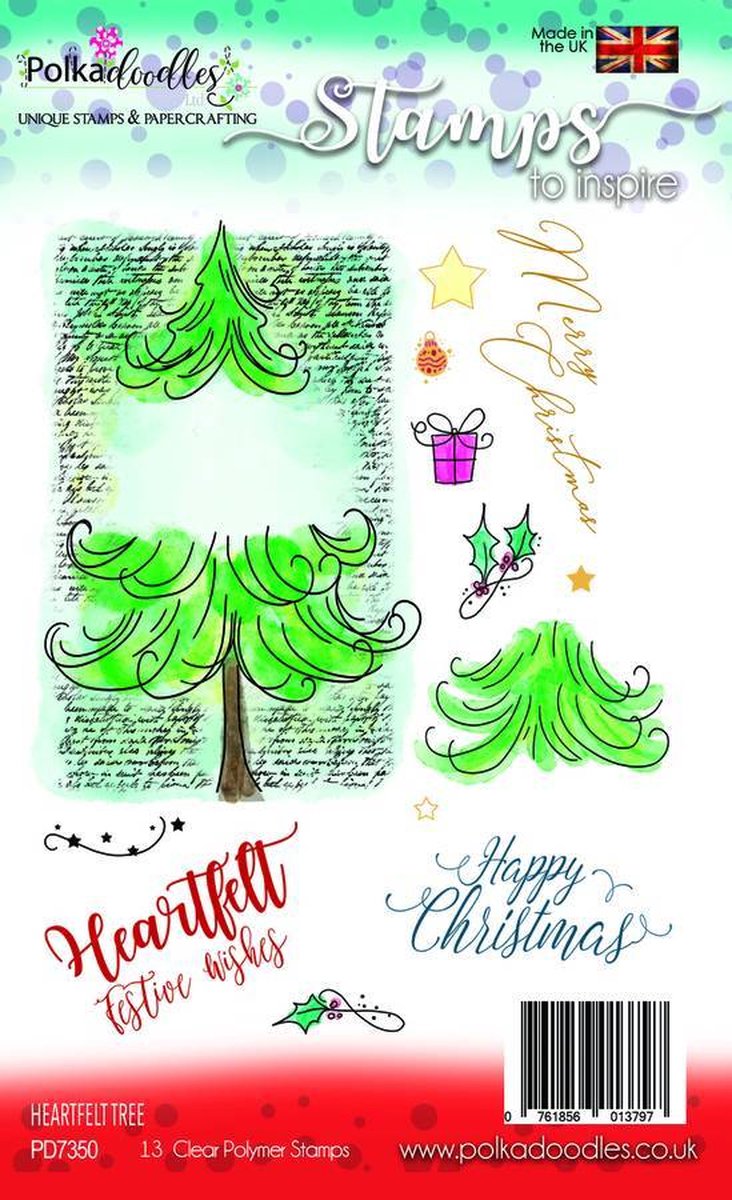 Heartfelt Tree Clear Stamps (PD7350)