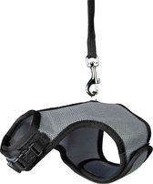 Trixie Knaagdiertuigje 25-32 Cm 1,2 Meter Mesh/nylon Grijs/zwart
