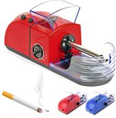 Elektrische sigarettenmaker - Electrische sigarettenmachine - Sigarettenmaker elektrisch - Automatische sigarettenmaker - Sigaretten roller voor strakke sigaretten - Rood