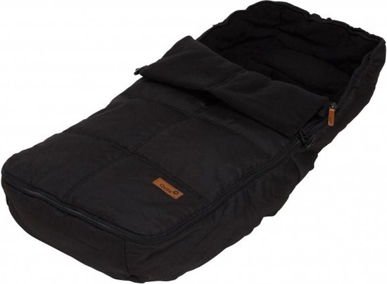 Qute Voetenzak Fleece Zwart | bol.com