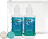 SOLOCARE Aqua reisverpakking [2x 90ml + 1 lenshouder + 1 reisverpakking]