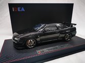 Nissan Skyline GT-R R34 ( BNR34) M-Spec 2002 Black Pearl 1-18 Make Up Models