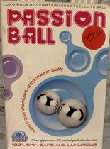 Passion balls - luxe chromen vaginaballetjes - kogels - luxueuze stimulerende ballen