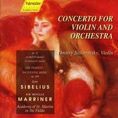 Dmitry Sitkovetsky, Academy of St Martin in the Fields, Sir Neville Marriner - Sibelius: Concerto For Violin And Orchestra (CD)