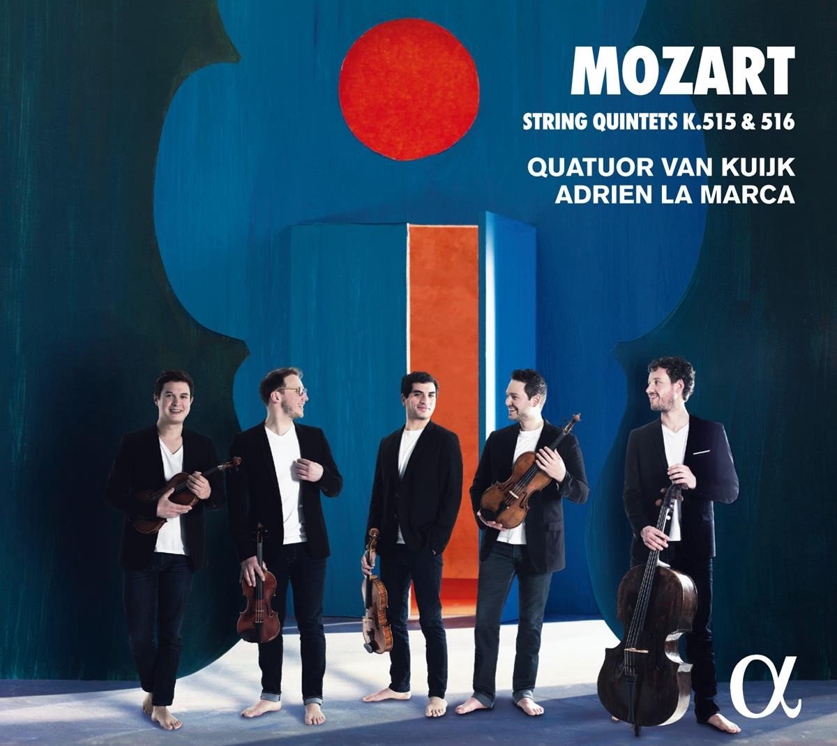 Quatuor Van Kuijk, Adrien La Marca - Mozart: String Quintets K. 515 & 516 (CD)
