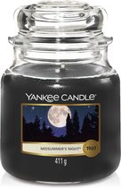Yankee Candle Medium Jar Geurkaars - Midsummer's Night