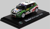 Skoda Fabia S2000 Kopecky - Miniatuur rally auto 1:43