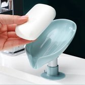 Porte-savon à ventouse - Porte-savon à vidange automatique - Porte-savon de salle de bain - Filtre à eau - Boîte à savon avec ventouse