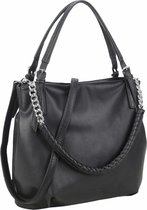 Luigisanto elegante Dames schoudertas-handtas - Zwart