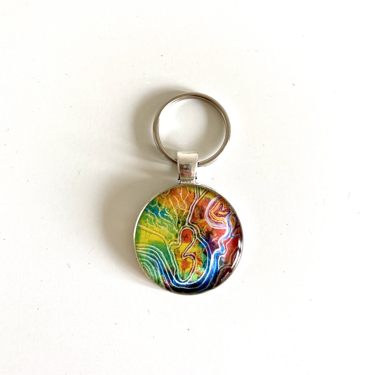 Lysel Handmade Sleutelhanger Art 'Ontvangen om te Geven'