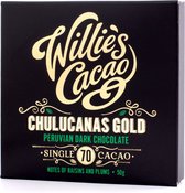 Willie's Cacao - Chulucanas Gold - Peruvian Dark Chocolate 70% single origin cacao - 50gr