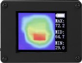 Vitafa Warmtebeeldcamera - Warmtemeter - Infraroodcamera - Digitaal - Oplaadbaar - Zwart