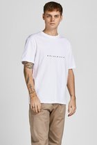 Jack & Jones T-shirt Jorcopenhagen Tee Ss Crew Neck 12176780 Cloud Dancer/relaxed Mannen Maat - XL