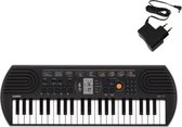 Casio SA-77 - Keyboard - Grijs - 44 Mini Toetsen - inclusief AD-95 adapter