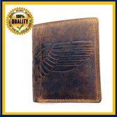 leren heren billfold portemonnee mooi kwaliteit leer top cadeaus