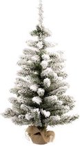 Toronto White Flocked Table Tree 60cm