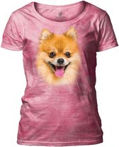 Ladies T-shirt Happy Pomeranian M