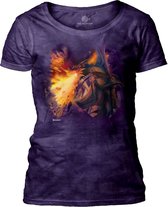 Ladies T-shirt Violet Breath of Destruction XXL