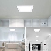 3 Stucks-LED Paneel Licht- Vierkant - 15W -Warm Wit- 3000-3200k -Plafondlamp -Led Lamp- Gloeilamp Verlichting- Ac85-265v-Φ190mm