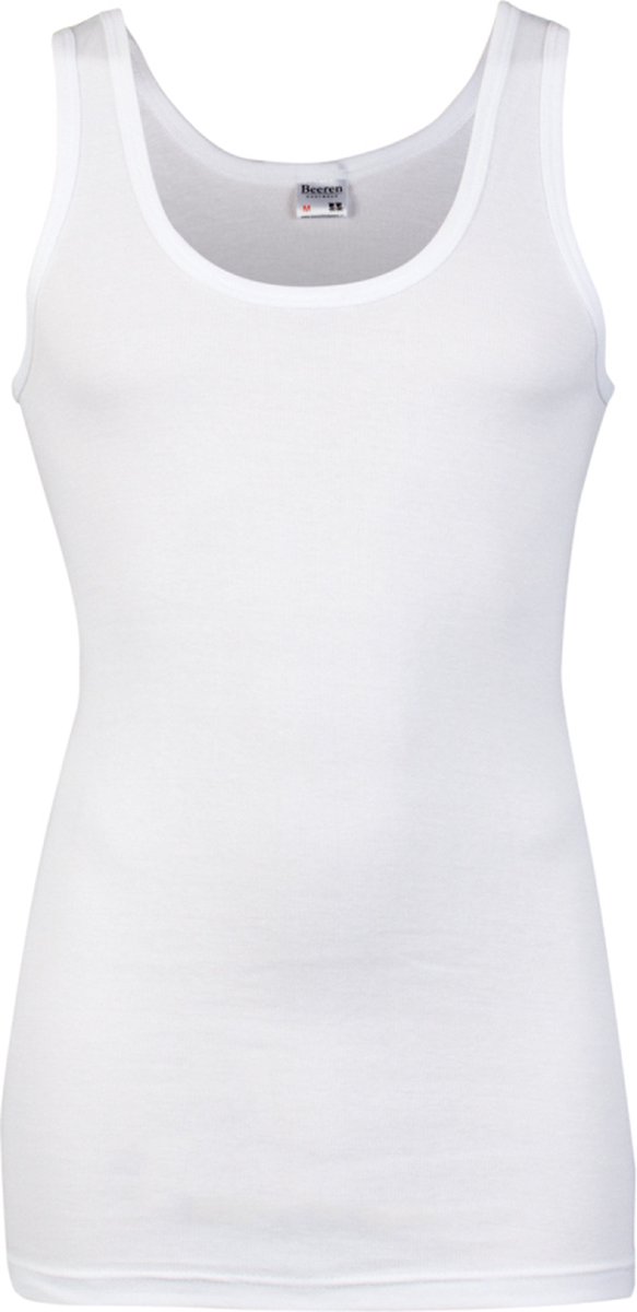 Beeren Heren Singlet M3000 Katoen Wit L