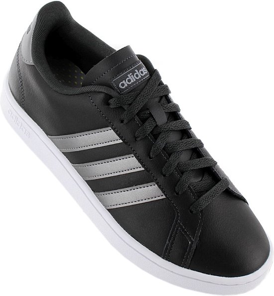 adidas Originals Grand Court - Heren Leer Sneakers Sport Casual Schoenen  Zwart H04547... | bol.com