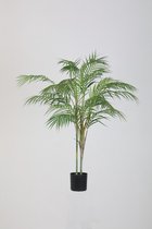 Areca palm - kunstplant - varen palm - zijdenplant - kamerplant - topkwaliteit -  90 cm