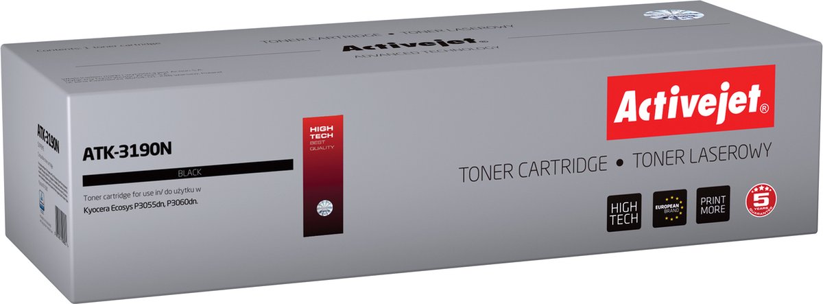 Toner Activejet ATK-340N (replacement Kyocera TK-340; Supreme; 12 000 pages; Black)