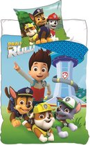 Paw Patrol Baby Dekbedovertrek Is on a Roll! - 100 x 135 cm - Katoen - incl Dekbed+Kussen KD®
