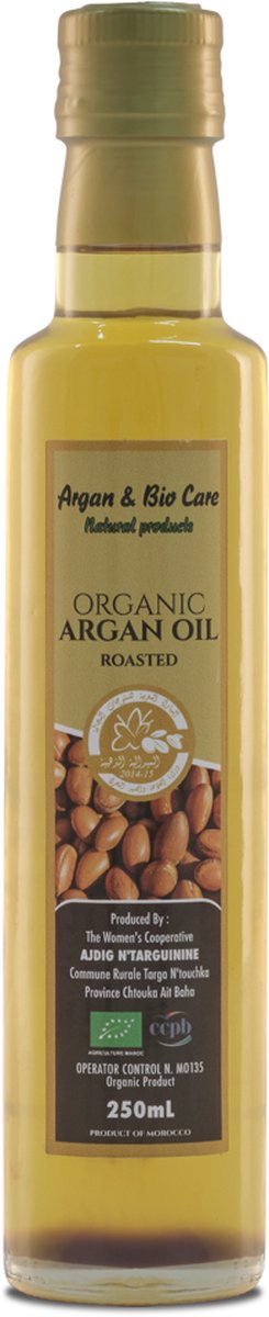 Argan & culinaire argan olie - 250 ml argan olie - argan olie voor voeding