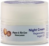 Argan & Biocare nachtcrème- Argancreme - Nacht crème gemaakt van arganolie - argan nachtcreme - Argan huid crème - huid hydraterende crème